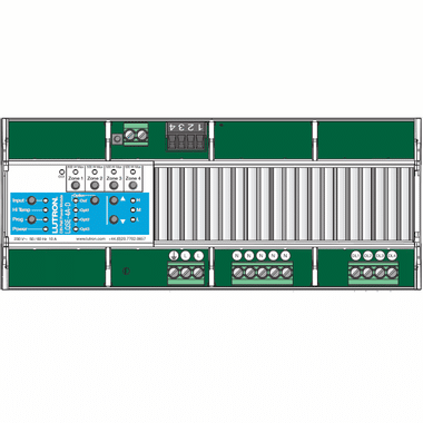Lutron Module Rail DIN, Variateur de phase charge de 5A.
