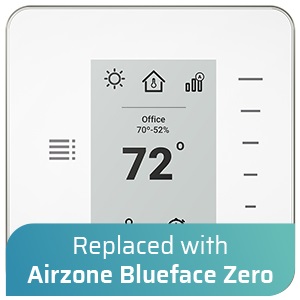 AirZone Thermostat Intelligent Radio  Think ZS6 Blanc