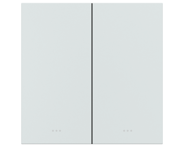 Akubela White color 2 gang Key Switch
