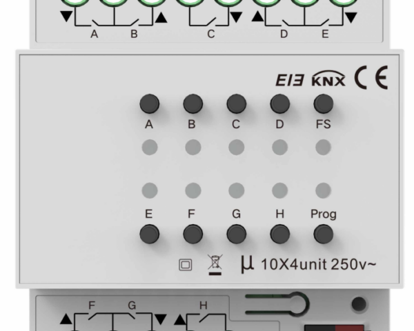 Akubela Quad-Channel Curtain Module (KNX)