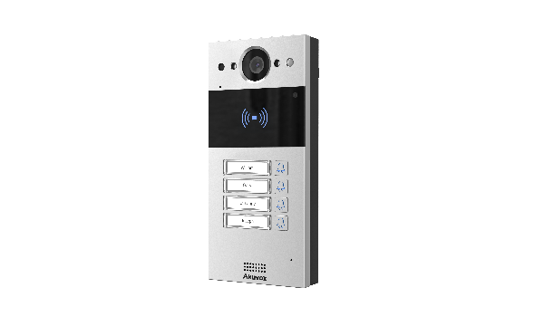 Akuvox compact size Four(4) buttons SIP intercom