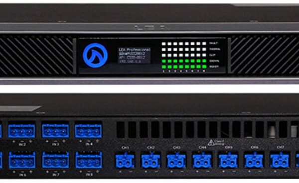LEA LEA Dante Connect Series 88D | 8-Channel x 80W