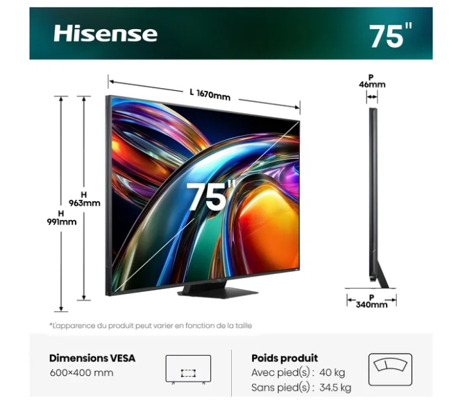 Hisense 75UR9S – Image 4