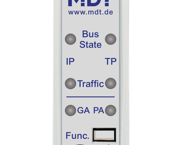 MDT Routeur IP KNX avec IP Secure et Data Secure, 2 modules. Mail et serveur horaire