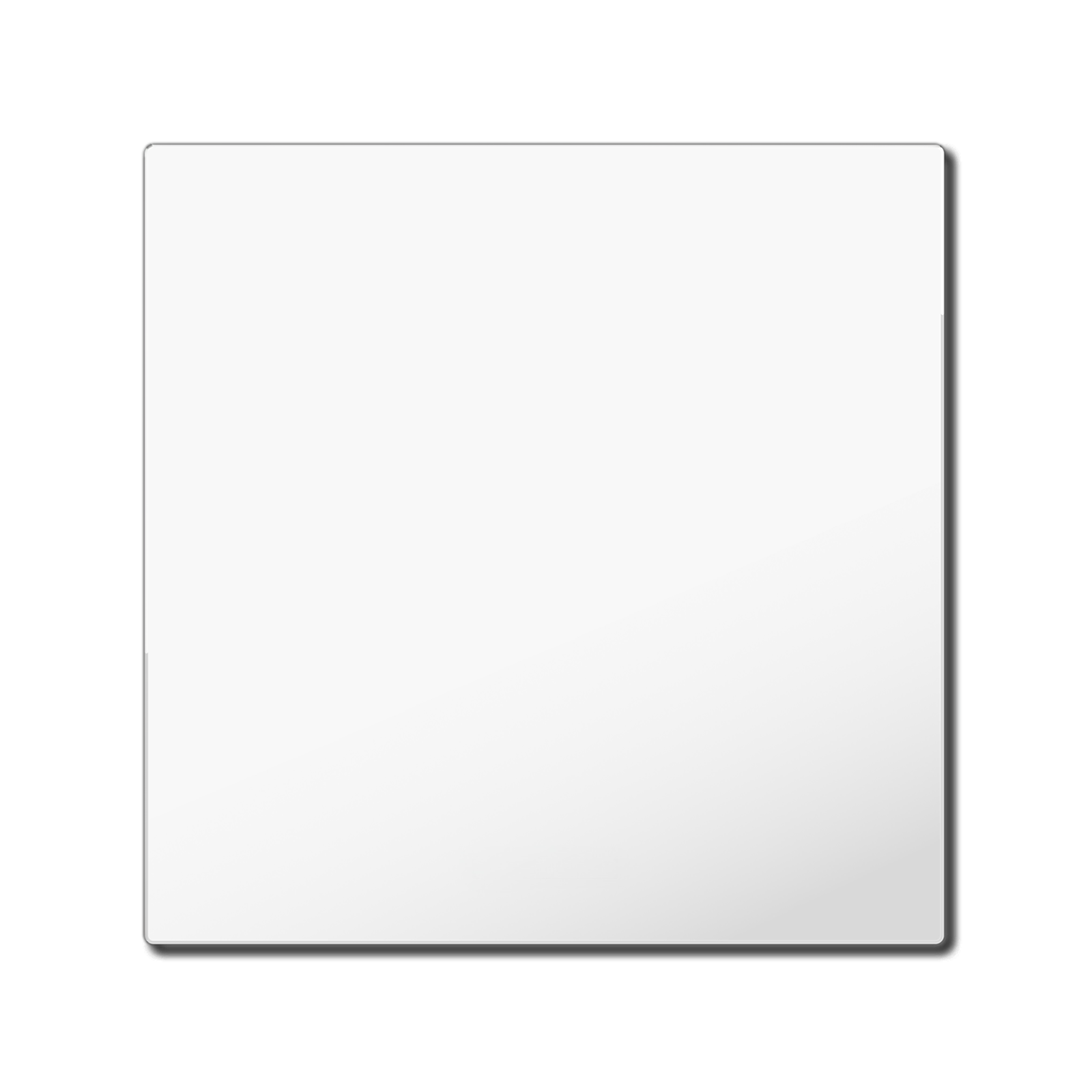 MDT Bascule MDT pour bouton-poussoir Light 55 Basic, 1 paire KNX, blanc