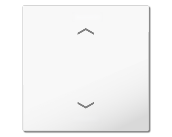 MDT Bascule MDT pour bouton-poussoir Light 55 Basic, 1 paire KNX, blanc, store.