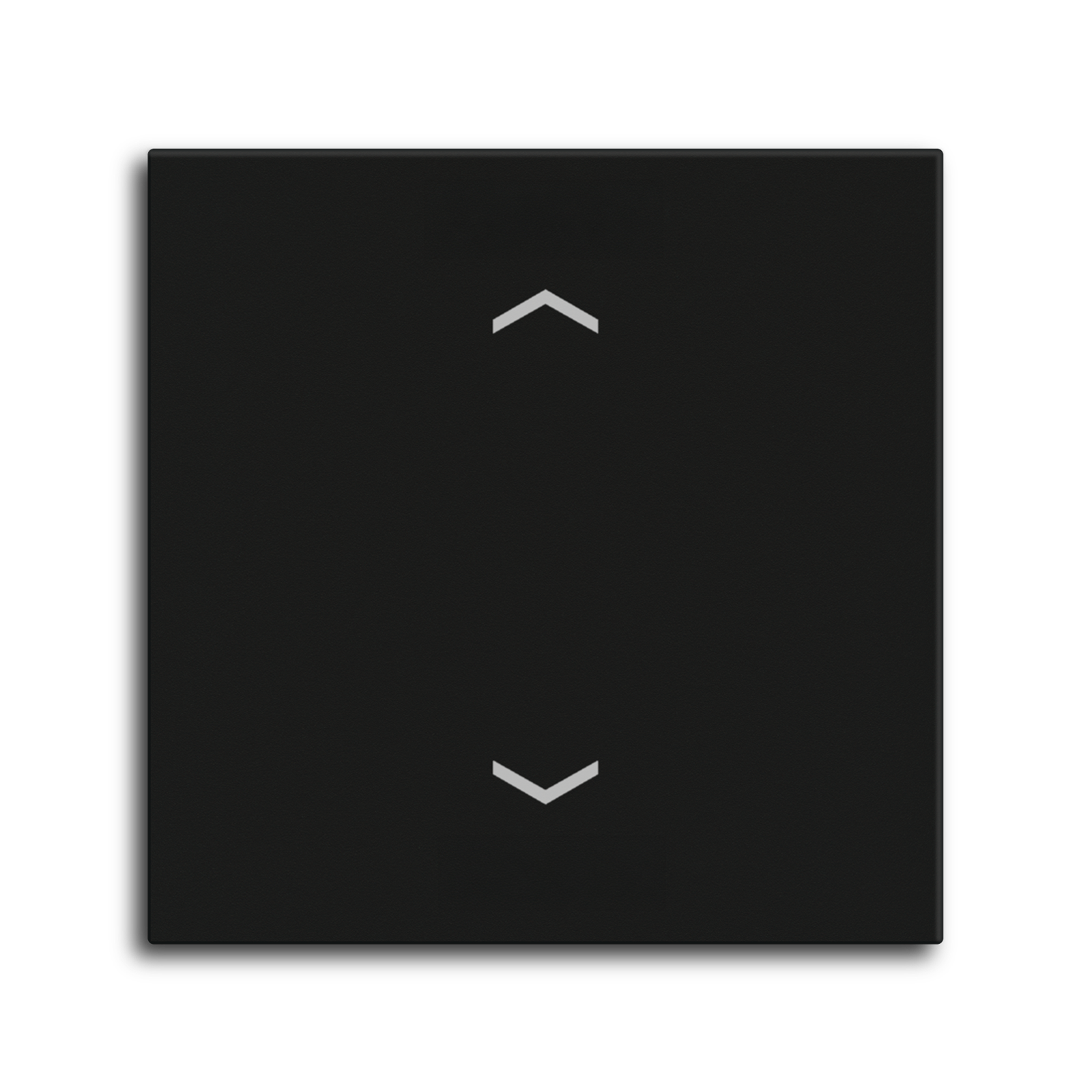 MDT Bascule MDT pour bouton-poussoir Light 55 Basic, 1 p. KNX, noir mat, store