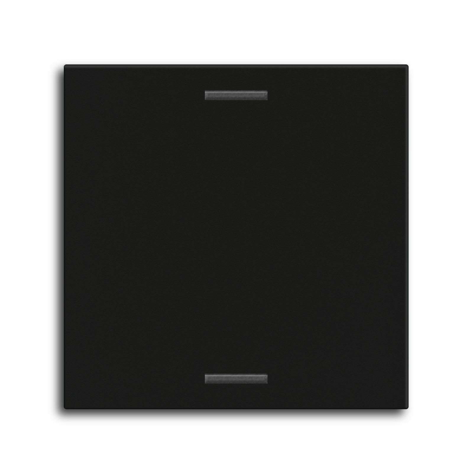 MDT Bascule MDT pour bouton-poussoir Light 55, 1 paire KNX, noir mat, neutre.