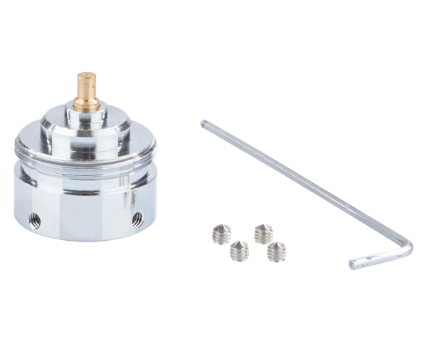 MDT Adaptateur thermostat radiateur, métal, Danfoss RAVL