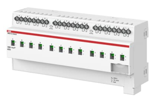 ABB Actionneur KNX 4x16A+Mesure énergétique intégrée (Energie,Intensité,Puissance)