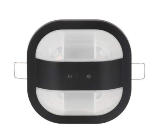 ABB Détecteur mouvement plafond Encastré IR Grande Hauteur Basique 24m KNX Noir