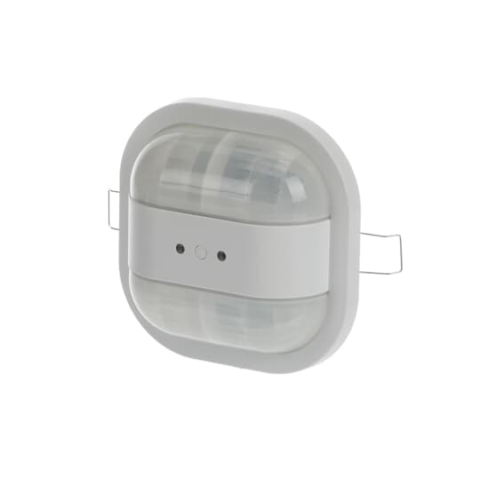 ABB Détecteur KNX couloir premium 24x2,5 mètres, 2 canaux, plafond encastré, Blanc