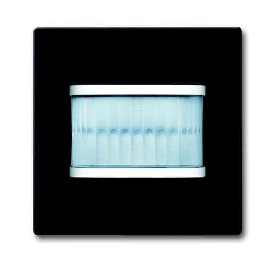 ABB Détecteur Mouvement Infrarouge KNX 4 canaux Mural 180° Futur Linear Noir Matt