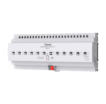 Zennio IndustrialBOX Current 12. Actionneur industriel avec 12 sorties (20 A - 200 µ...