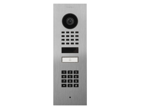 Doorbird D1101KV Montage encastré Interphone Vidéo IP, Acier inoxydable V2A, brossé