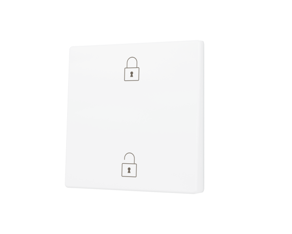 Zennio ZS55. Cache pour bouton poussoir Soft KNX simple 55 x