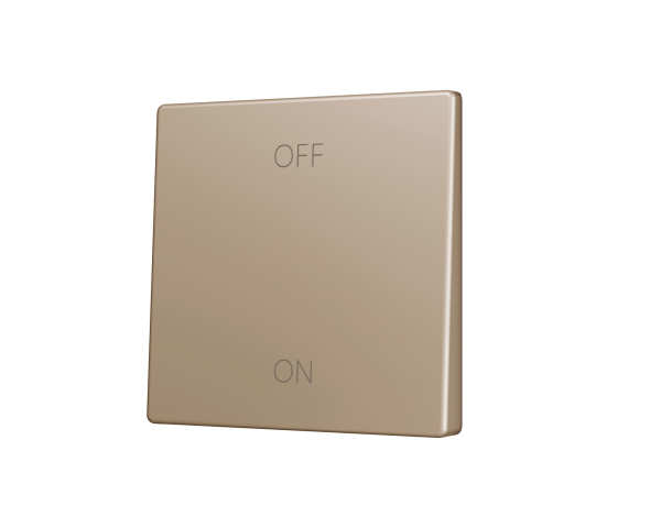 Zennio ZS55. Cache pour bouton poussoir Soft KNX simple 55 x