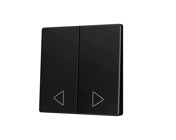 Zennio ZS55. Cache pour bouton poussoir Soft KNX double 55 x