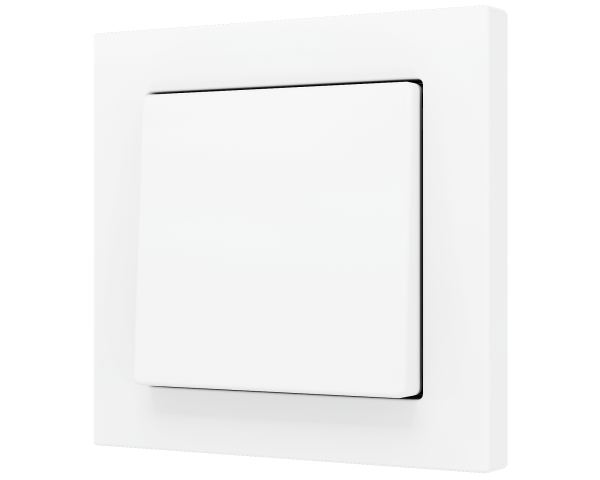 Zennio ZS55. Bouton poussoir "Soft" simple pour 1 entrée