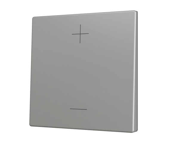Zennio ZS70. Cache pour bouton poussoir Soft KNX simple 70 x