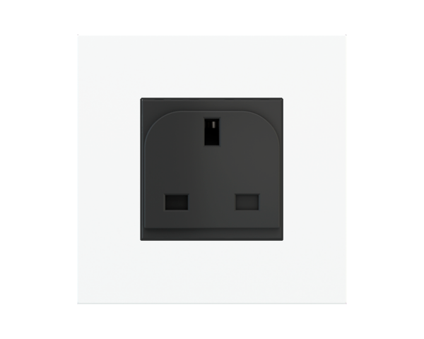 Ekinex Square magnetic plate (45x45 mm window) Proxima series Metal Bronze Corked