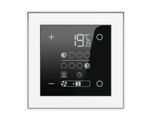 Ekinex Square Plate 71 (Form/Flank/NF) (80x80) 1 window (60x60) Metal Brass 26