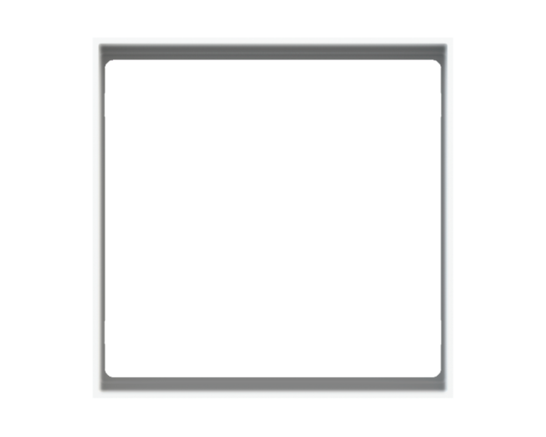 Ekinex kit 4 rockers 71 serie horizontal rectangular (60X15) Pure white Plastic