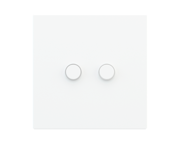 Ekinex Kit of 2 round buttons Proxima series Metal Antique Brass